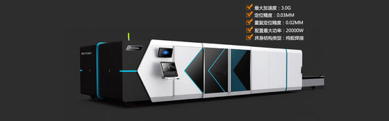 برش لیزری 12000W قدرتمند آلومینیوم Cypcut IPG
