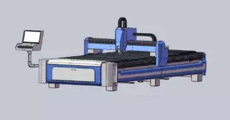برش لیزری فیبر 1200 میلیمتری Sawtooth 1064nm با دقت بالا