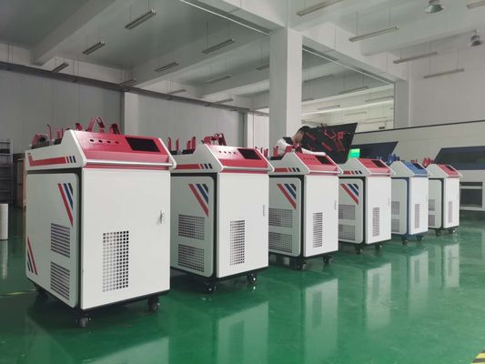 50HZ 6mm 1000w دستی جوشکار لیزر زمان تقسیم انرژی