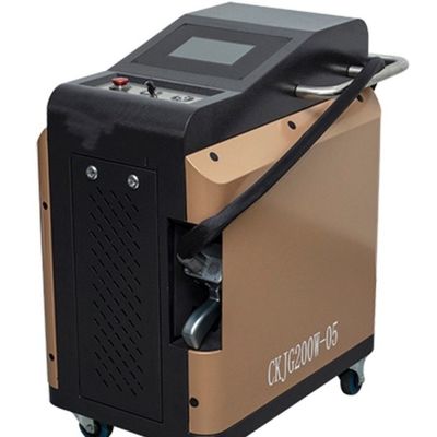 500W ماشین های تمیز کننده لیزری فیبر MOPA JPT MAX برای حذف زنگ سنگین