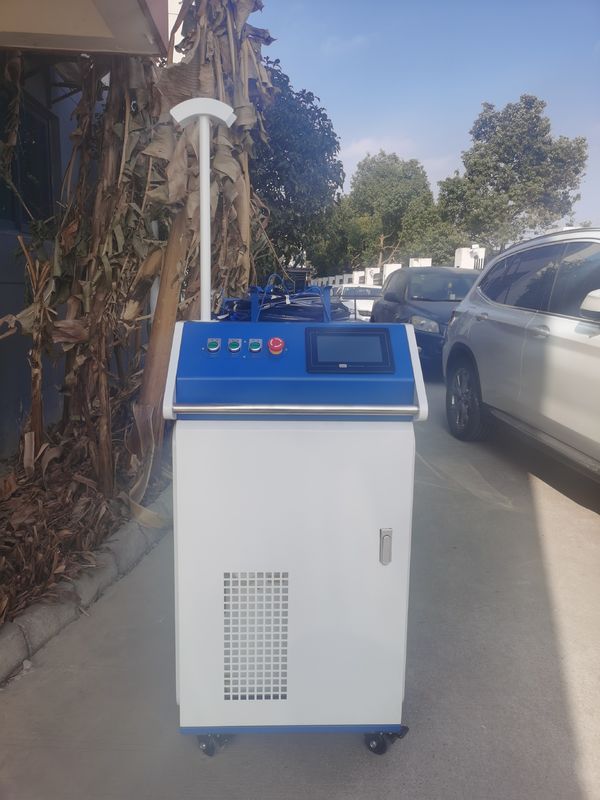 آب خنک کننده 1000W فیبر لیزر دستگاه جوش دستی