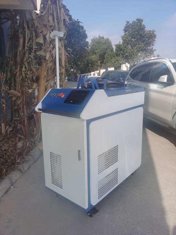 آب خنک کننده 1000W فیبر لیزر دستگاه جوش دستی