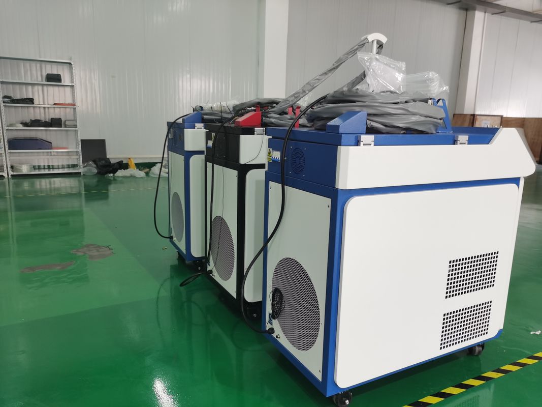6 حالت جوشکاری 8KW 8m جوشکار لیزر فیبر ، جوشکار برای فولاد و آلومینیوم
