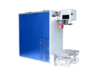 FDA 0.01mm قابل حمل دستگاه علامت گذاری لیزر فیبر 20w