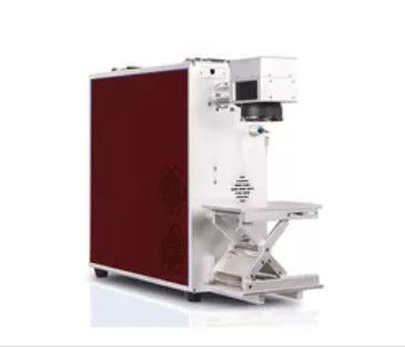 FDA 0.01mm قابل حمل دستگاه علامت گذاری لیزر فیبر 20w
