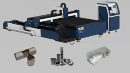 LF3015CR 1500 mm فیبر لیزر برش لوله های صفحه ای