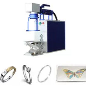 دستگاه علامت گذاری لیزر فیبر Mopa Color 50W 3D