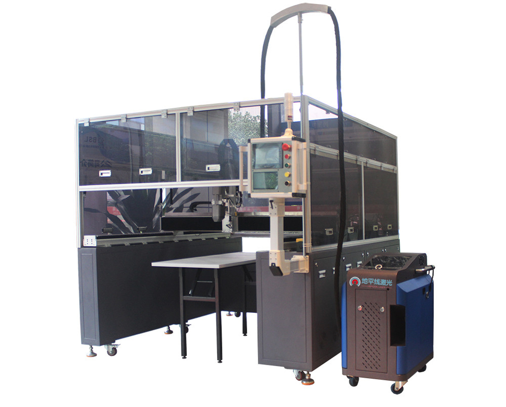 دستگاه تمیز کننده لیزر کابینت Maxphotonics Metal Coil 100W 200W 500W