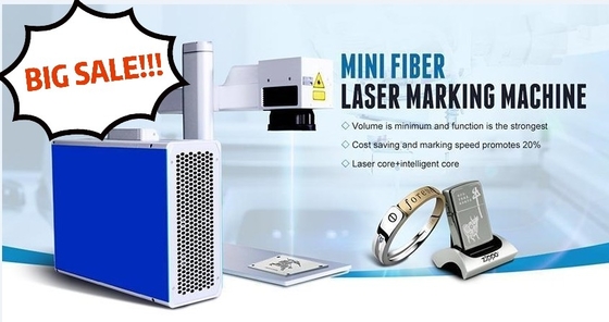 دستگاه مارک لیزر فیبر 30 واتی EZCAD Control Metal Desktop 10.64um